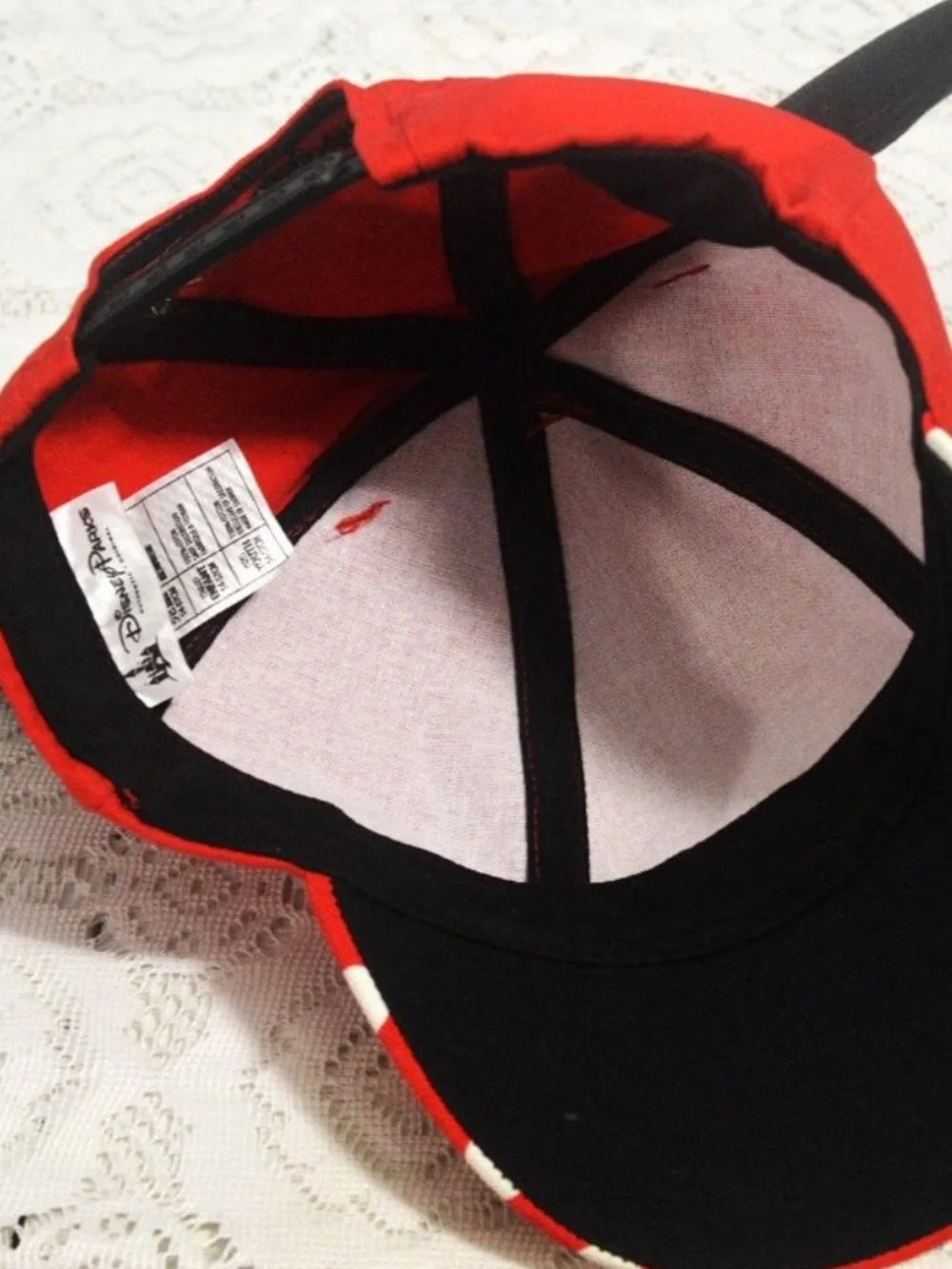 MINNIE MOUSE BASEBALL CAP with EARS YOUTH DISNEY PARKS